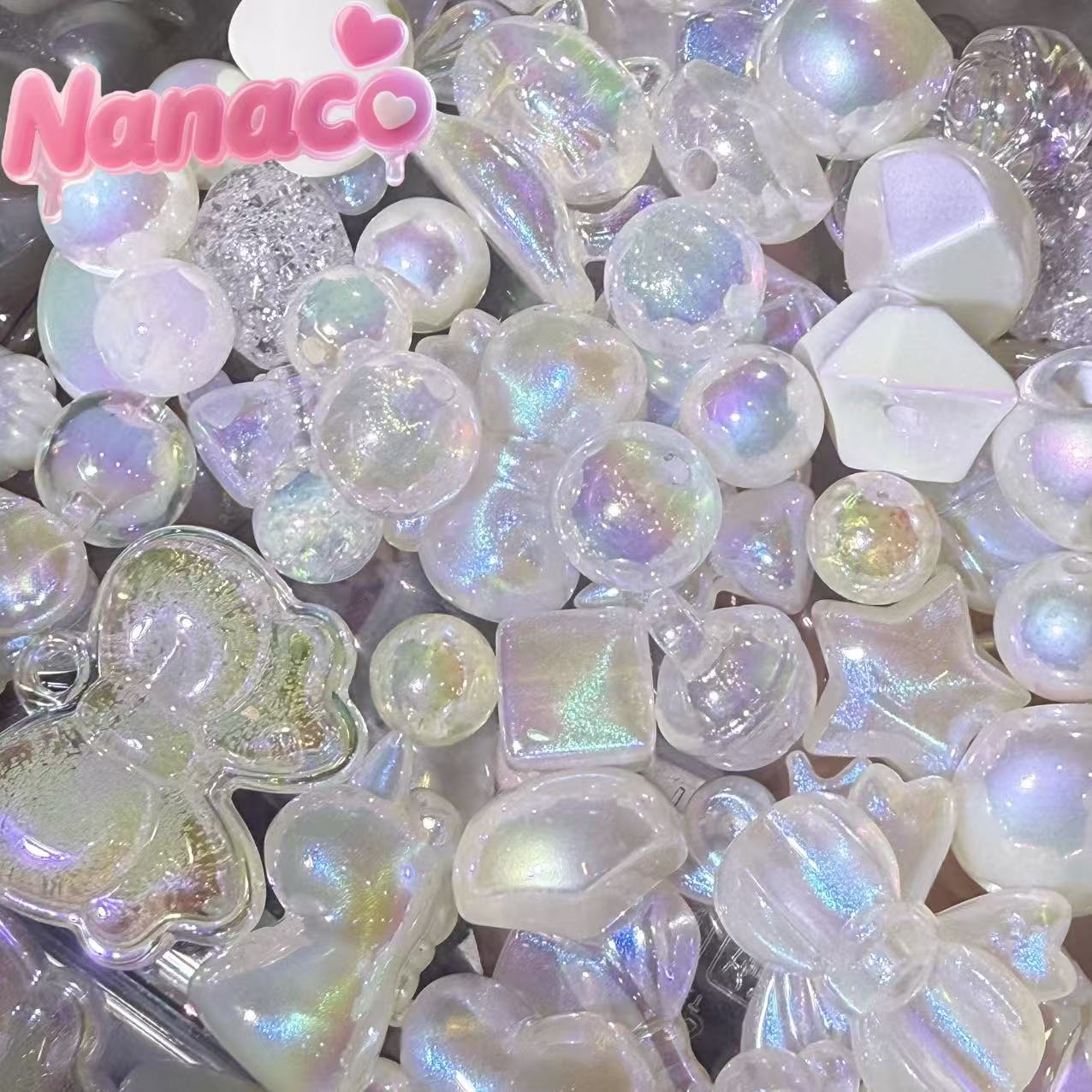 白ビーズ福袋（ぬいぐるみ入り可能)
